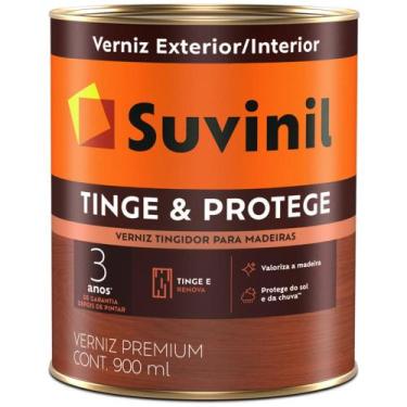 Imagem de Verniz Tingidor Tinge & Protege 900ml Imbuia - 57419073 - SUVINIL
