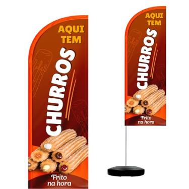 Imagem de Wind Banner Completo 2,10m Churros