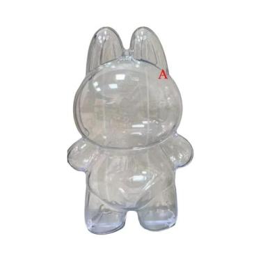 Imagem de Boneca De Pelúcia De Vinil Labubu De 17 Cm Série Selvagem Lisa Réplica