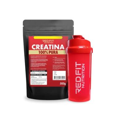 Imagem de Creatina Monohidratada 500g - 100% Pura Importada - Red Fit Nutrition