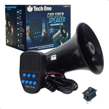 Imagem de Sirene para Carro Casa Empresa bombeiro ambulância Policia Alarme 7 so