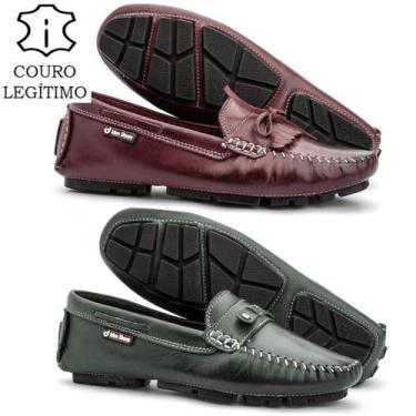 Imagem de Kit 2 Pares Drive Sapatilha Feminina Em Couro - Iden Shoes, 35