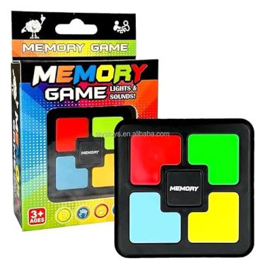 Imagem de Jogo Memória Eletrônico Sonoro e Visual Adulto Infantil Quatro Cores Genius Luz e Som