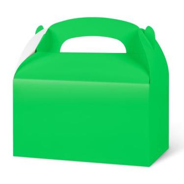 Imagem de Caixas de guloseimas Party Favor DjinnGlory Green, pacote com 36, 16x9