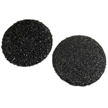 Imagem de Mega Bell, Kit refil de lixa para aparelho pedicuro com 12 unidades (6 grossas e 6 finas)