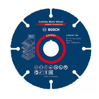 Imagem de Disco De Corte Expert Carbide Multi Wheel 115x22,23mm Bosch