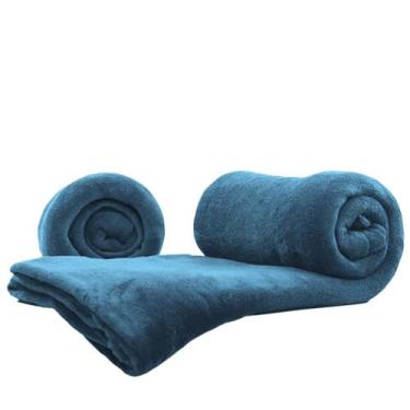 Imagem de Manta Bebê Microfibra Fofinha 70cm x 1,00m Lisa Várias Cores - Koala B