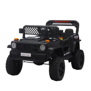 Imagem de Jipe Infantil W2 Bang Toys com Design Off Road, Luzes, Sons, Assento Confortável e Estrutura Resistente (Preto)