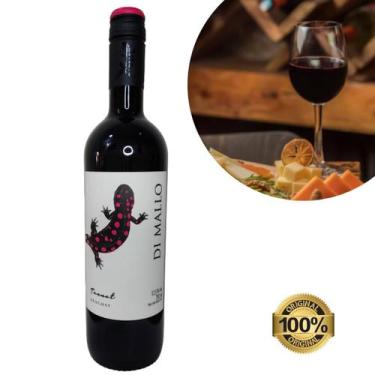 Imagem de Vinho Tinto Seco Jovem Tannat Uruguaio Di Mallo 750ml  Frutas Negras M