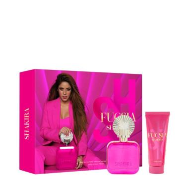 Imagem de Kit Shakira Fucsia Feminino - Eau De Parfum 80ml + Body Lotion 75ml
