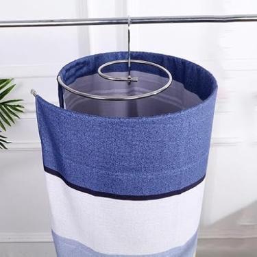 Imagem de Varal Espiral em Aço Inox Easy Clean, Cabide Retrátil para Roupas