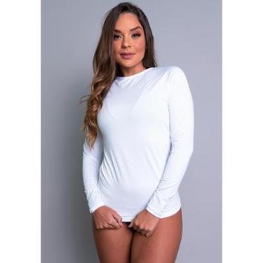 Imagem de Camisa Mvb Modas Térmica Segunda Pele Proteção Uv 50+-Feminino