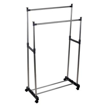 Imagem de Arara de Roupas FlexDuo 85X42x95cm Cazza