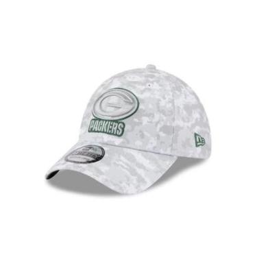 Imagem de BONE NEW ERA 39THIRTY GREEN BAY PACKERS NFL SALUTE SERVICE 2025 VERDE-Masculino
