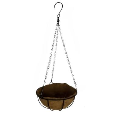Imagem de Vasos Vasos Fibra De Coco Planta Suspenso Pendente Corrente 20cm