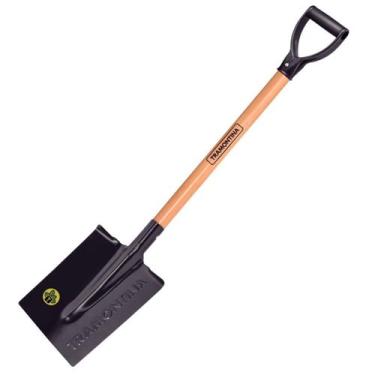 Imagem de Vanga Quadrada em Aço Com Cabo de Madeira 71cm (77400/424) - Tramontin