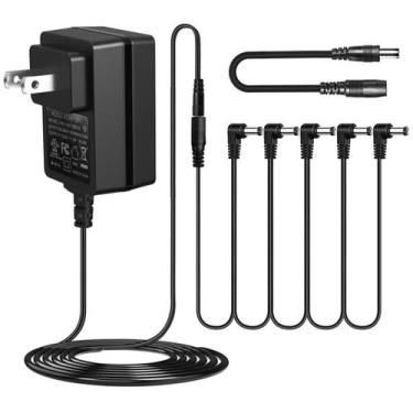 Imagem de Adaptador de fonte de alimentação JOYO 12V 1.5A DC para teclado e peda