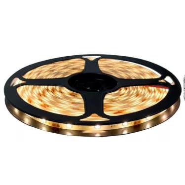 Imagem de Fita LED 5m 300 LEDs Silicone, Iluminação Decorativa, Adesivo 3M, Baixo Consumo, Flexível e Personalizável, 12V