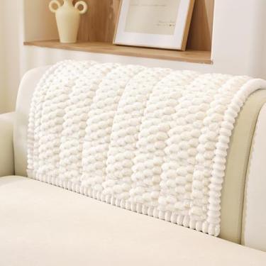 Imagem de Royhom Capa de almofada para sofá, apoio de braço, apoio de cabeça, compatível com animais de estimação, protetor de móveis para animais de estimação, poltrona, poltrona, poltrona, poltrona, sofá em