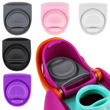 Imagem de BMSQOFD 5 peças de rolha de vedação de substituição compatível com Owala FreeSip 473 ml, 947 ml, tampa de vedação superior de garrafa para Owala 16/19/24/32/1,134 g, tampa de boca de vedação de