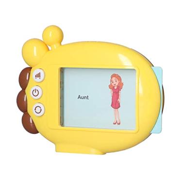 Imagem de aqxreight Leitor de Cartão Em Inglês, Brinquedo Educacional, Máquina de História Educacional para Crianças, Brinquedos Divertidos, Letras Lógicas, Pensamento de Vocabulário para Função, Cores