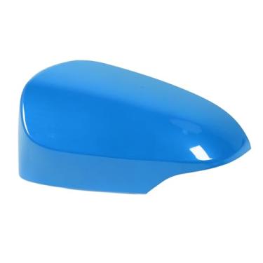 Imagem de aqxreight Espelho Lateral da Porta - Substituição da Tampa do Espelho Retrovisor ABS para Veículos - Carcaça do Asa à Prova de Choque - Ajuste Direito Prateado para 87915 0D909 - Acessório de Carro