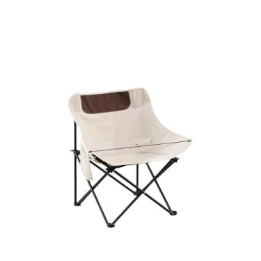 Imagem de Cadeira dobrável para atividades ao ar livre, banco de pesca, arte para estudantes, cadeira de esboço, acampamento selvagem, lua (cáqui)