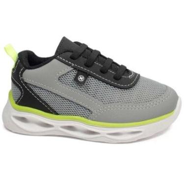 Imagem de Tênis Infantil Molekinho Led Nylon Mesh Menino 2620.120-Masculino
