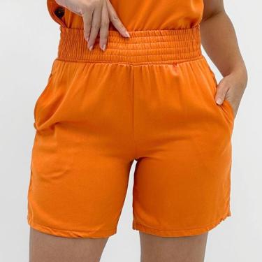 Imagem de Shorts Rovitex Curto em Tecido Feminino-Feminino