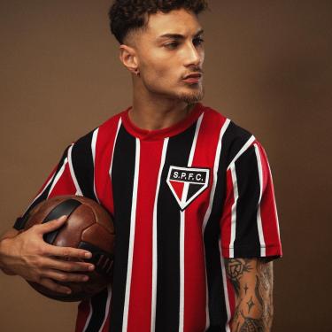 Imagem de Camisa São Paulo Retrô 1934 Manga Curta Masculina-Masculino