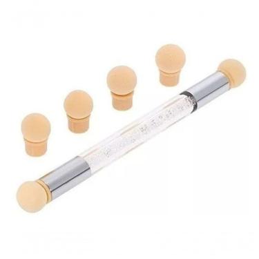 Imagem de Pincel Esfumar Unhas Degrade Nail Art Tool Baby Boomer