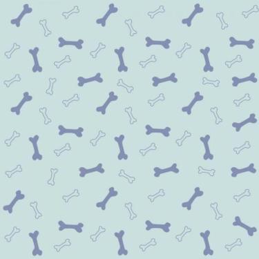 Imagem de Papel De Parede Infantil Osso Cachorro