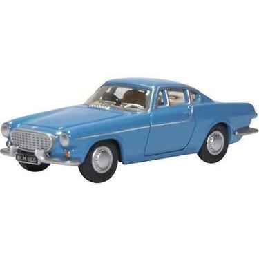 Imagem de Modelo de carro moldado sob pressão Oxford Volvo P1800 azul-petróleo e