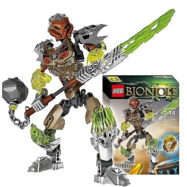 Imagem de Conjunto de brinquedos Action Figures Building Block Series Bionicle -