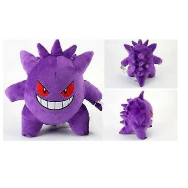 Imagem de Brinquedo de pelúcia Pokémon Gengar 25 cm roxo - Gloome Store