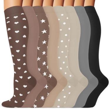 Imagem de Meias de compressão YeuG para homens e mulheres, suporte de circulação