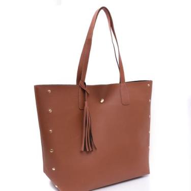Imagem de Bolsa Feminina Grande e Prática Sacola Espaçosa Alça De Ombro - Alice 