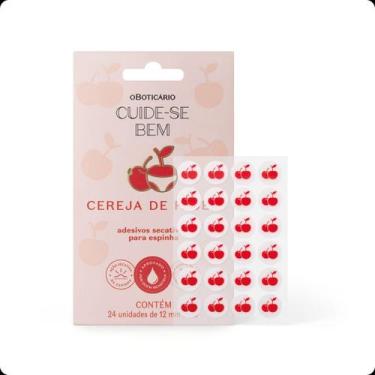 Imagem de Adesivos Secativos Para Espinha Cuide-se bem cereja de Fases - OBotica
