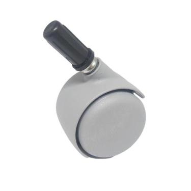 Imagem de Rodízio P/ Mocho C/ Bucha Pvc (Cinza) Compatível Kavo/outros - SQD