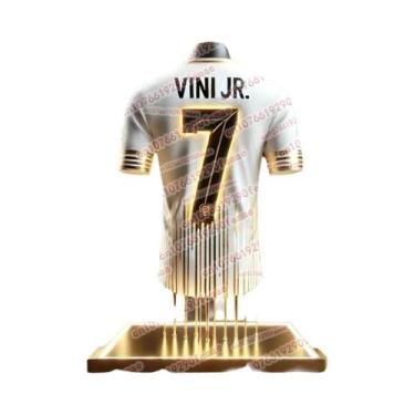 Imagem de Camiseta De Luxo Para Homens Com Estampa De Fãs VINI, Jersey Para Trei