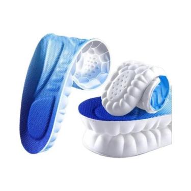 Imagem de Palmilhas Ortopédicas Unissex Super Macias Com Suporte De Arco 4D Para