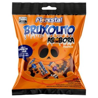 Imagem de Pirulito Florestal Bruxolito Abobora Sortido 120G