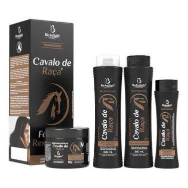 Imagem de 2 Kit Capilar Profissional Cavalo De Raça Bio Instinto