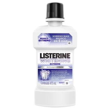 Imagem de Antisséptico Bucal Listerine Whitening Extreme Menta 473ml