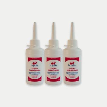 Imagem de Kit 3 unidades Removedor de Fita e Mega Hair La Jolie 100ml - Central 