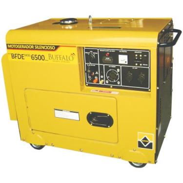 Imagem de Gerador de energia 5,5 Kva a diesel partida elétrica monofásico - BFDE