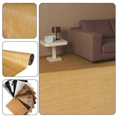 Imagem de Piso Vinil 0,7mm PVC em Manta Imita o Madeirado Rolo 1x16mt - Mob Core