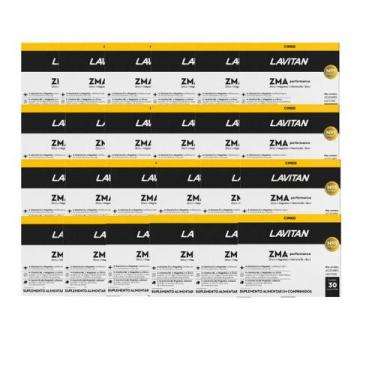 Imagem de Kit 24 Suplemento Lavitan ZMA Performance 30 Comp Cimed