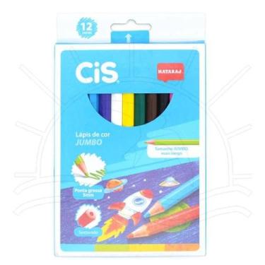 Imagem de Lápis de Cor BiG CIS - 12 Cores