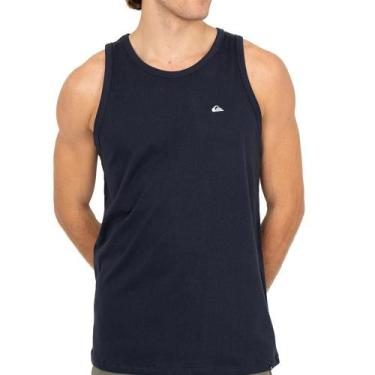 Imagem de Regata Quiksilver Embroidery SM26 Masculina Marinho, GG, Gulf blue